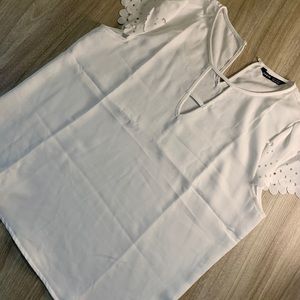 Cute White Blouse NWOT